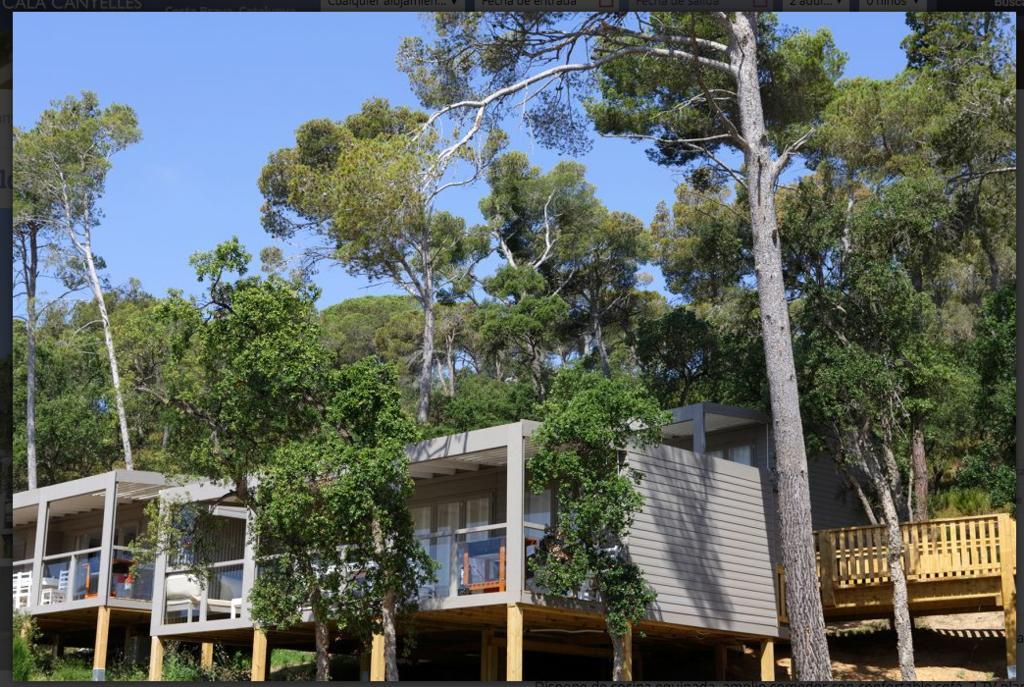 Готель Camping Senia Cala Canyelles Льорет-де-Мар Екстер'єр фото